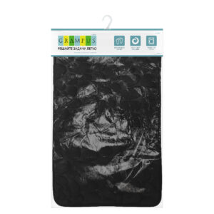 Коврик для ванной Grampus Stones GR-3204L, черный, 50х80см