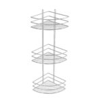 Полка угловая одноэтажная серая Fixsen FX-710-1