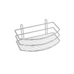 Полка угловая одноэтажная серая Fixsen FX-710-1