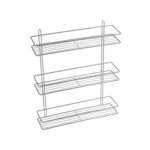 Полка угловая одноэтажная серая Fixsen FX-710-1