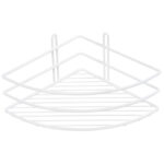 Полка угловая одноэтажная белая Fixsen FX-710W-1