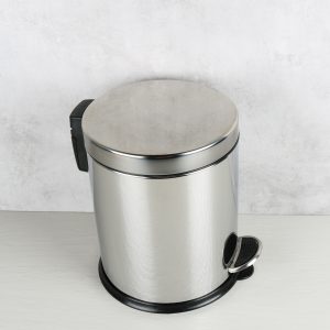 Ведро с крышкой (5 л) Fixsen, хром FX-34024