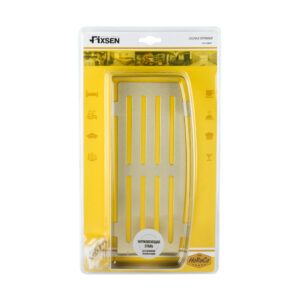 Полка прямоугольная одноэтажная черная Fixsen Hotel FX-31003N