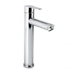 "NORDIC" Смеситель для раковины однорычажный с высоким изливом FX-8809 хром